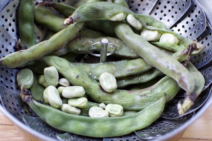 Steamed fava beans | BeatsEats.com