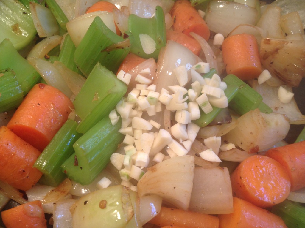Garlic to veggies