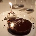 Chocolate and caramel birthday tart | BeatsEats.com