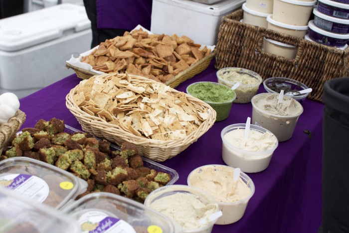 Pita chips, dips, and falafel | BeatsEats.com