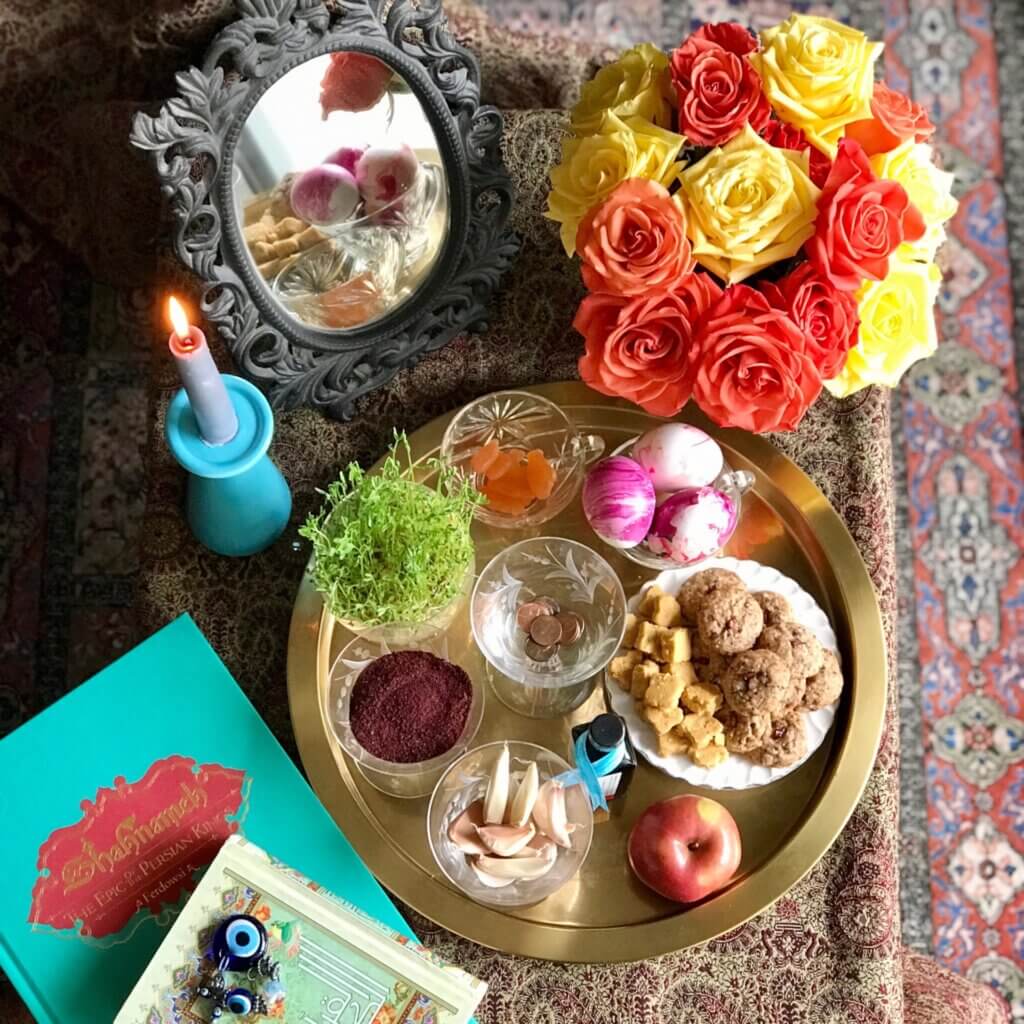 Haft Seen Persian New Year Sofreh Norooz Nowruz Simple and elegant
