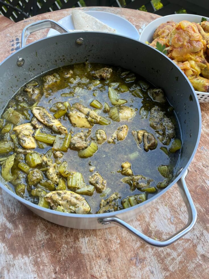 Khoresht Karafs with Chicken (Persian Celery Stew) – Easy & Flavorful Recipe